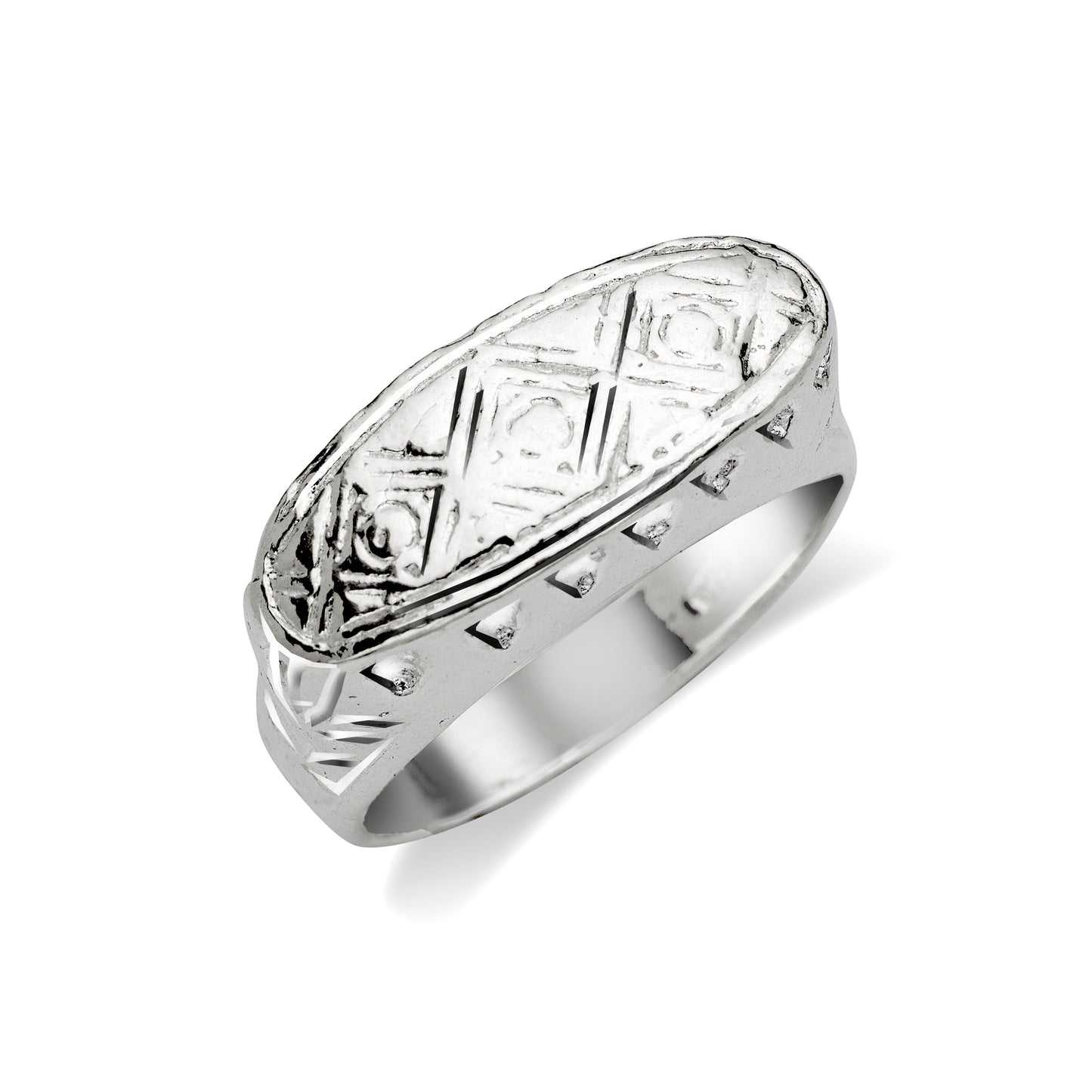African Traditional Tuareg .925 sterling silver ring, African handmade Ring