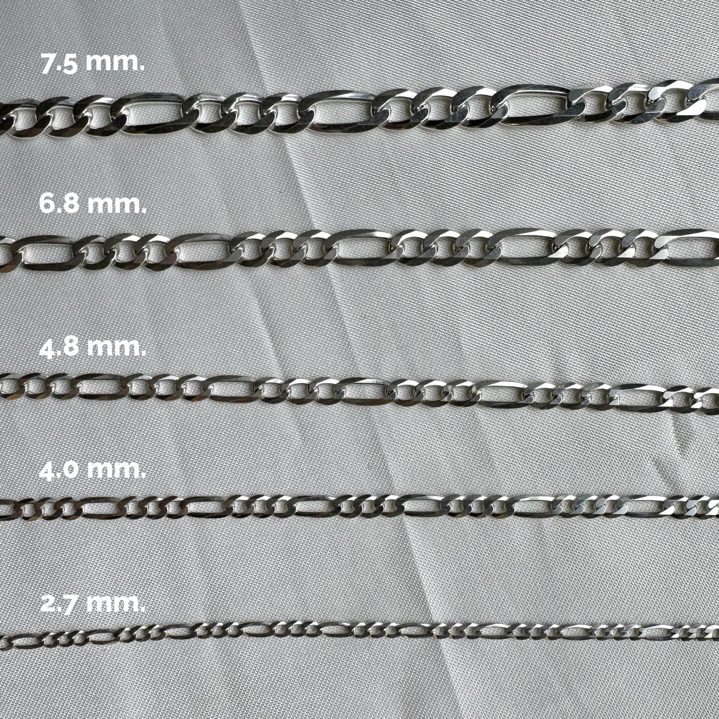 Figaro Chain .925 Sterling Silver