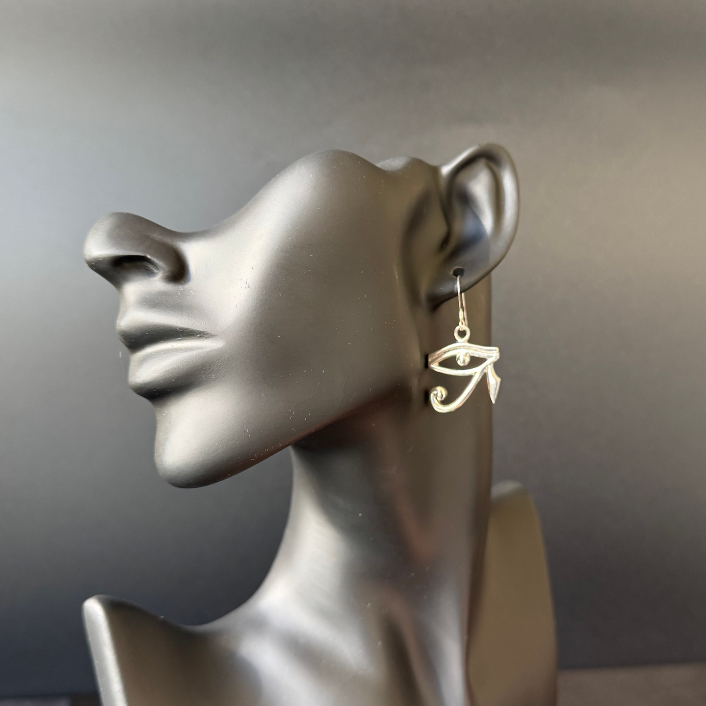 Eye of Ra 925 Sterling Silver Earrings