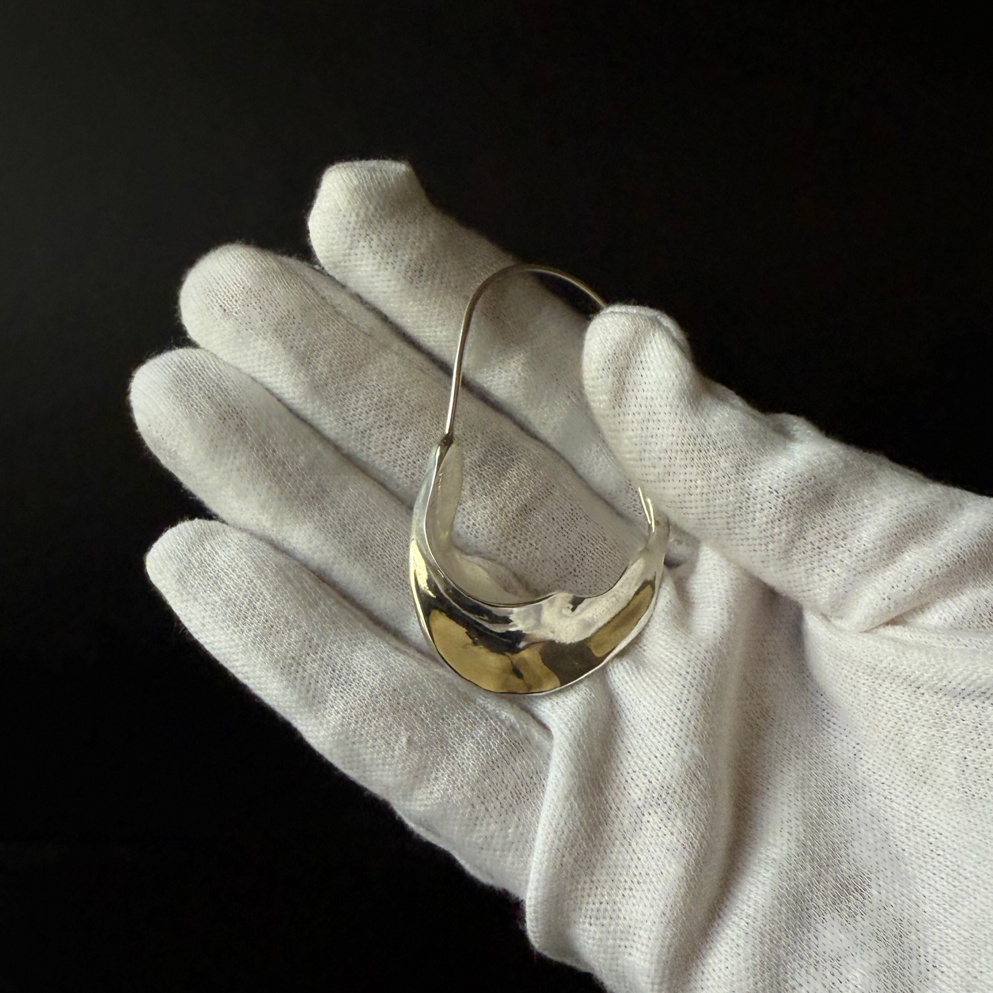 Fulani Solid .925 Sterling Silver Earrings