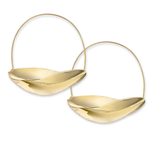 Fulani Solid .925 Sterling Silver Earrings