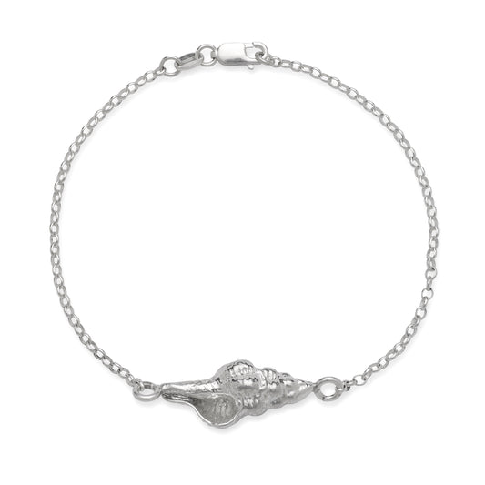 Better Jewelry Conch Shell .925 Sterling Silver Anklet