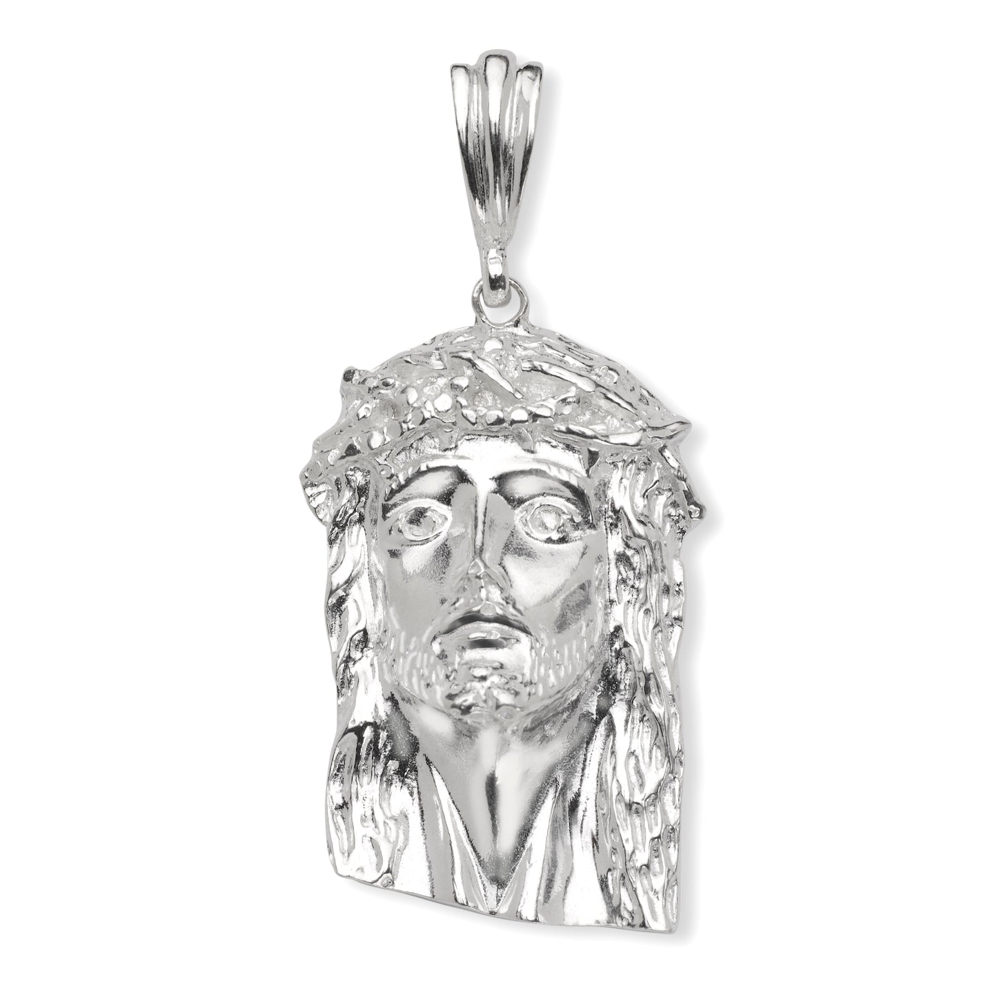 Jesus Head 925 Sterling Silver pendant