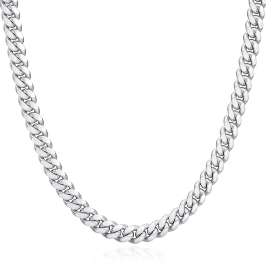 Maimi Cuban Link Chain .925 Sterling Silver