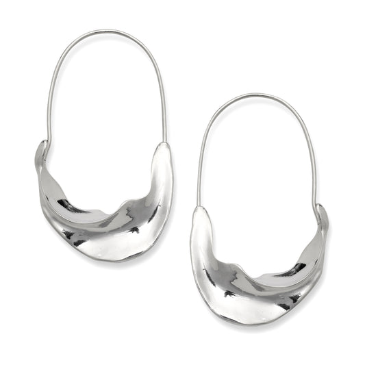 Fulani Solid .925 Sterling Silver Earrings