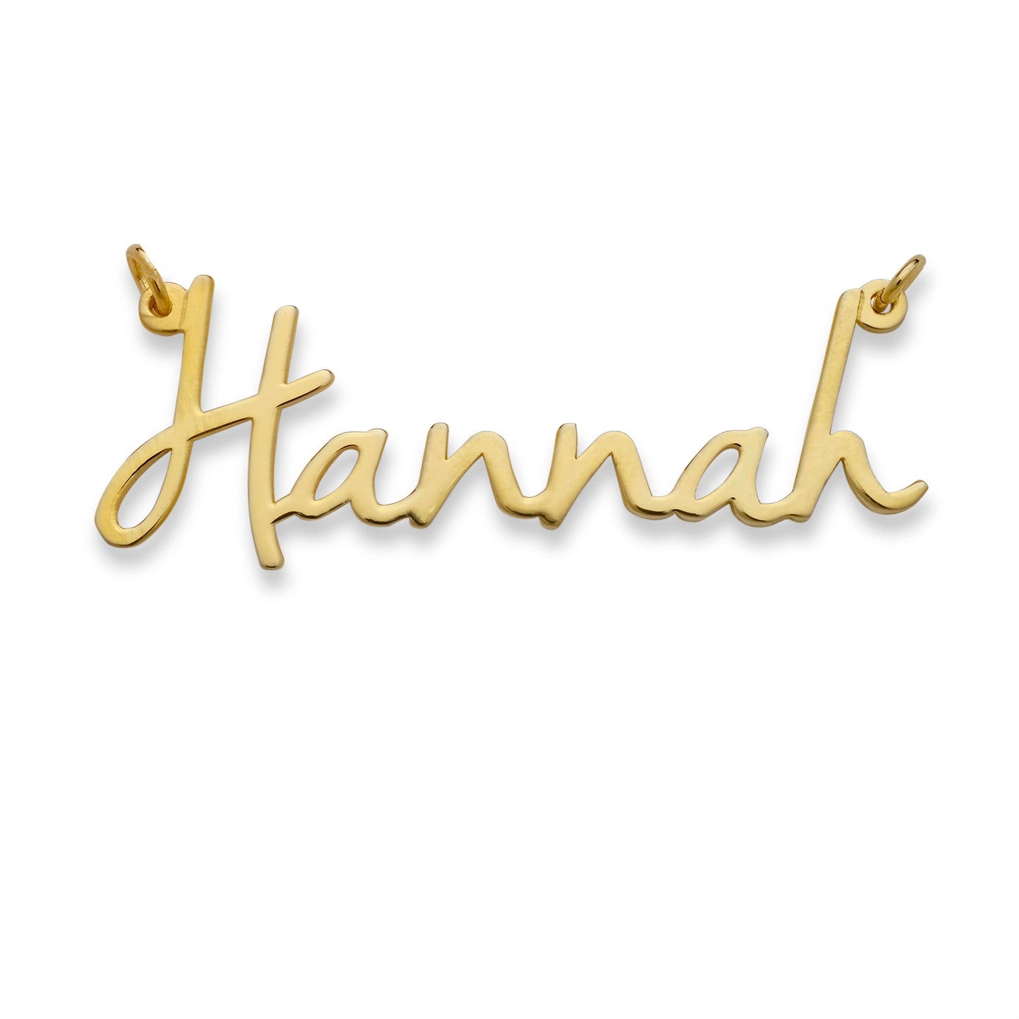 Better Jewelry Magnolia 10K Gold Nameplate Necklace