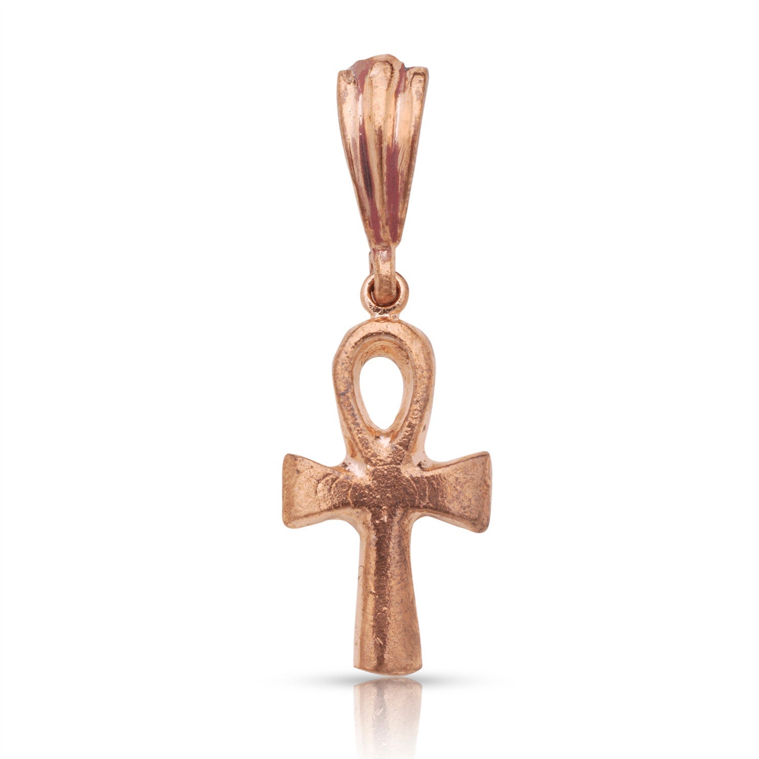 Better Jewelry Copper Smooth Ankh Pendant - Main Image
