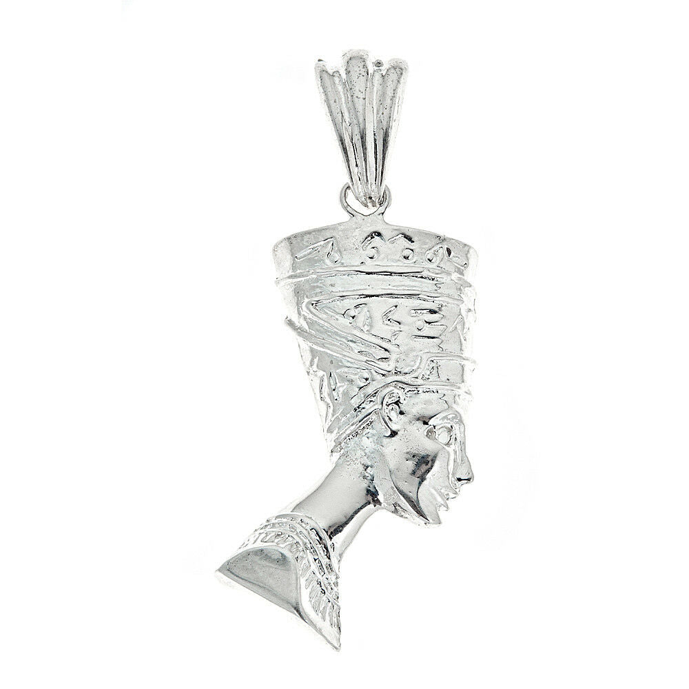 Better Jewelry .925 Sterling Silver Queen Nefertiti Pendant (MADE IN USA)