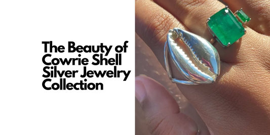cowrie shell silver jewelry