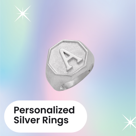 Personalized Silver Rings