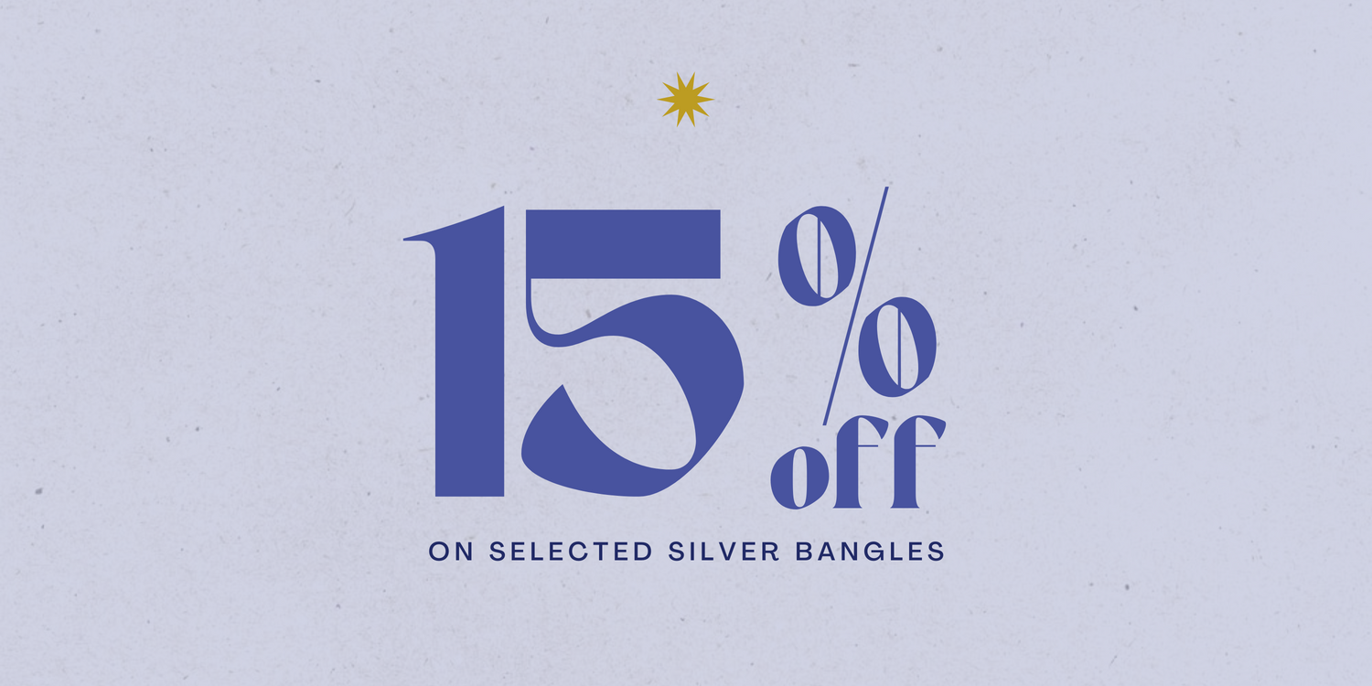 15% off on selected Silver West Indian Bangles