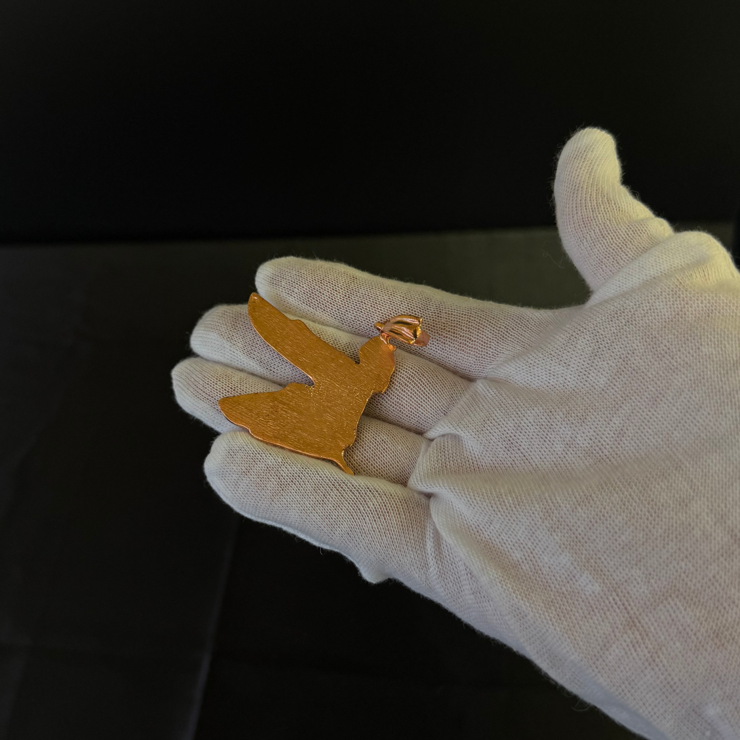 Isis Goddess Pure Copper Pendant