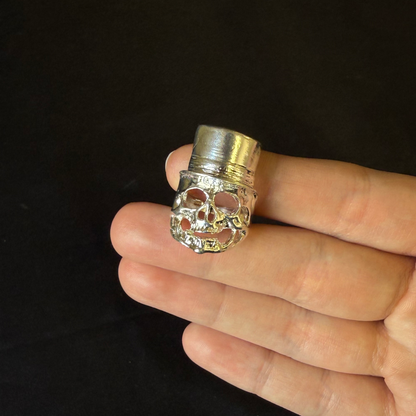 Skull 925 Sterling Silver Ring