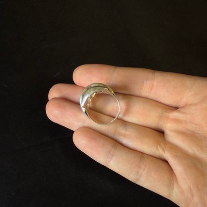 Heart 925 Sterling Silver Signet Ring
