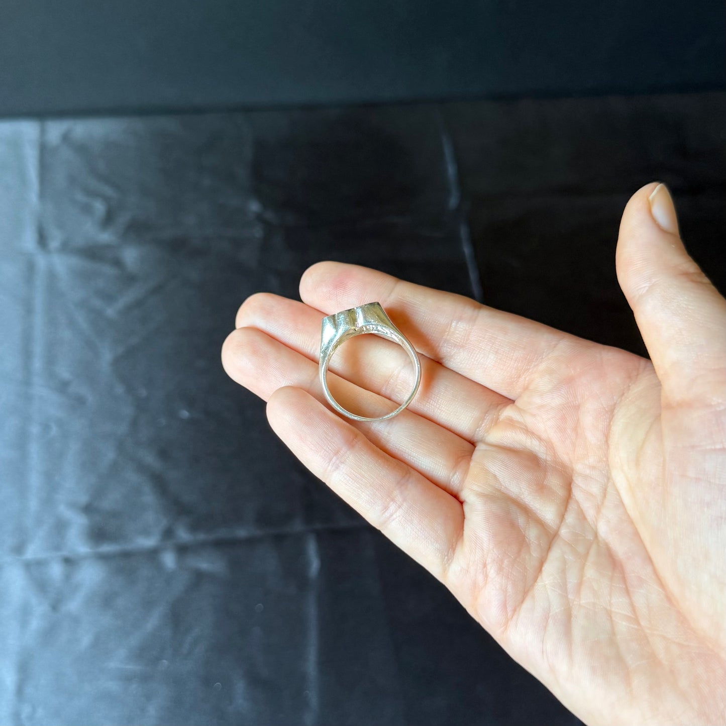 Allah .925 Sterling Silver Signet Ring