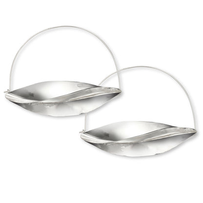 Fulani Solid .925 Sterling Silver Earrings