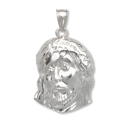Jesus Small Head 925 Sterling Silver pendant