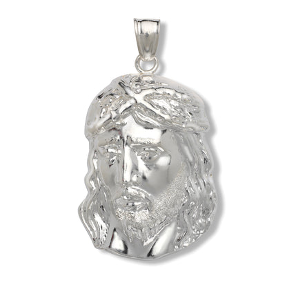 Jesus Small Head 925 Sterling Silver pendant