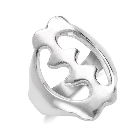 Gye Nyame .925 Solid Sterling Silver Ring