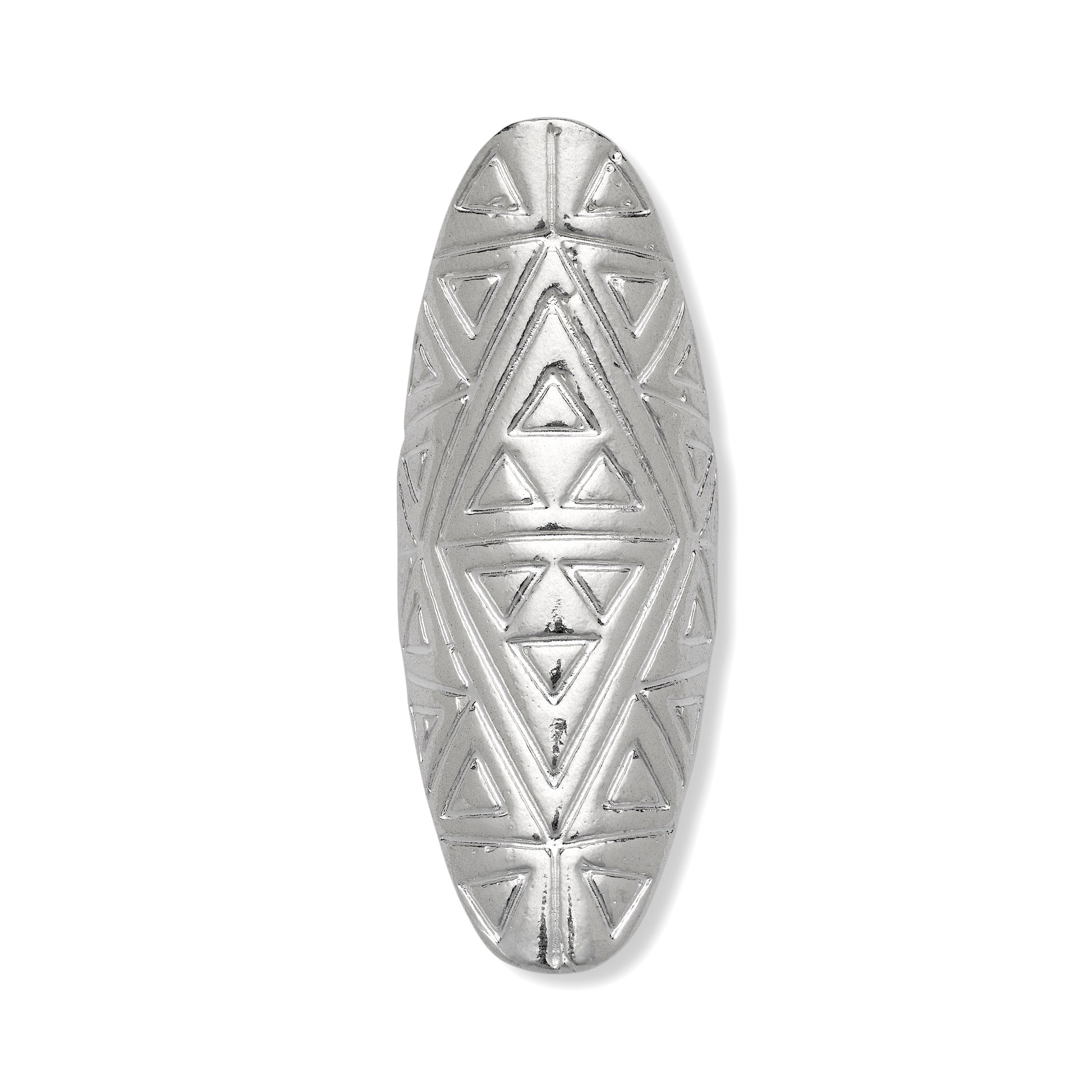 African Tuareg .925 sterling silver Ring, Full Finger Ring, Oval Ring, Long Ring, African Ring, Afrocentric Jewelry, ring for women