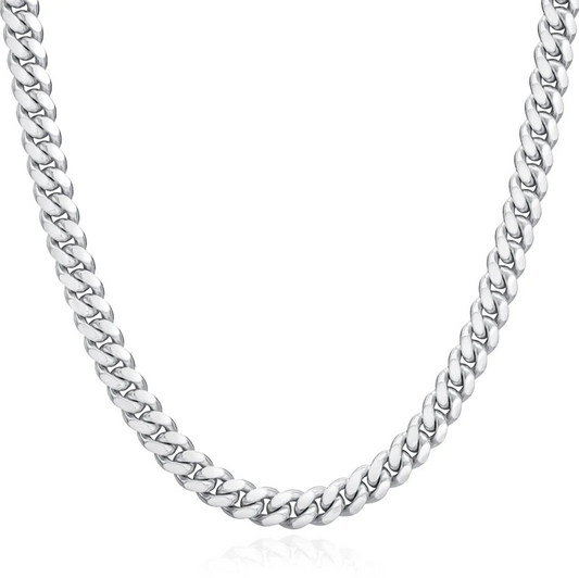  Maimi Cuban Link Chain .925 Sterling Silver