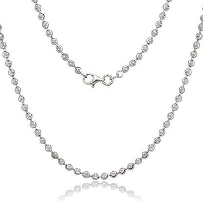 Moon Cut 925 Sterling Silver Chain