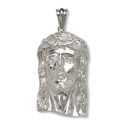 Jesus Head 925 Sterling Silver pendant
