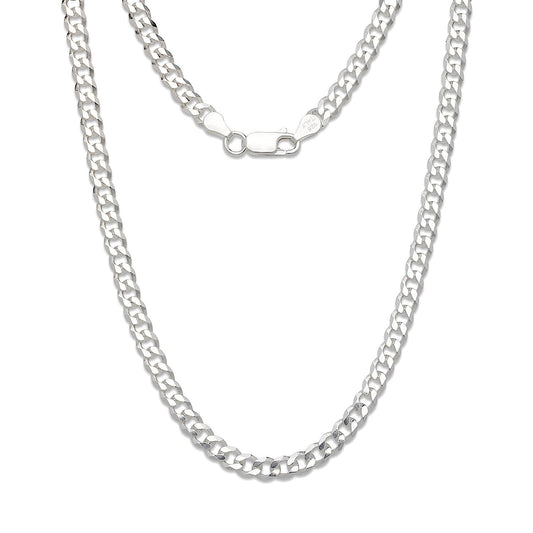 Better Jewelry Cuban Chain Solid .925 Sterling Silver