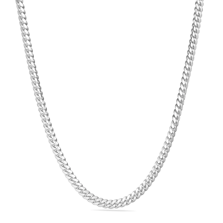Better Jewelry 4.5mm Miami Cuban Link Chain .925 Sterling Silver