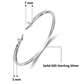 Better Jewelry Pyramid .925 Sterling Silver West Indian Bangles (1 Piece) (Made in USA)