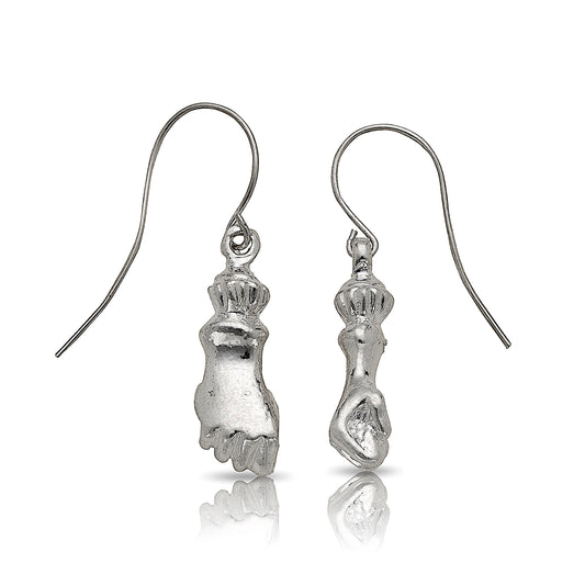 Fist earrings .925 Sterling Silver - Betterjewelry