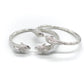 Better Jewelry Dolphin .925 Sterling Silver West Indian Bangles (Pair)
