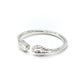 Better Jewelry Thick Snake Ends .925 Sterling Silver West Indian Bangle, 1 piece
