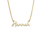 Better Jewelry Magnolia 14K Gold Nameplate Necklace