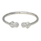 Better Jewelry Jesus Ends West Indian Bangle .925 Sterling Silver, 1 piece