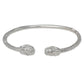 Better Jewelry Pharaoh Ends West Indian Bangle .925 Sterling Silver, 1 piece