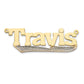 Better Jewelry Block 10K Gold Nameplate Necklace