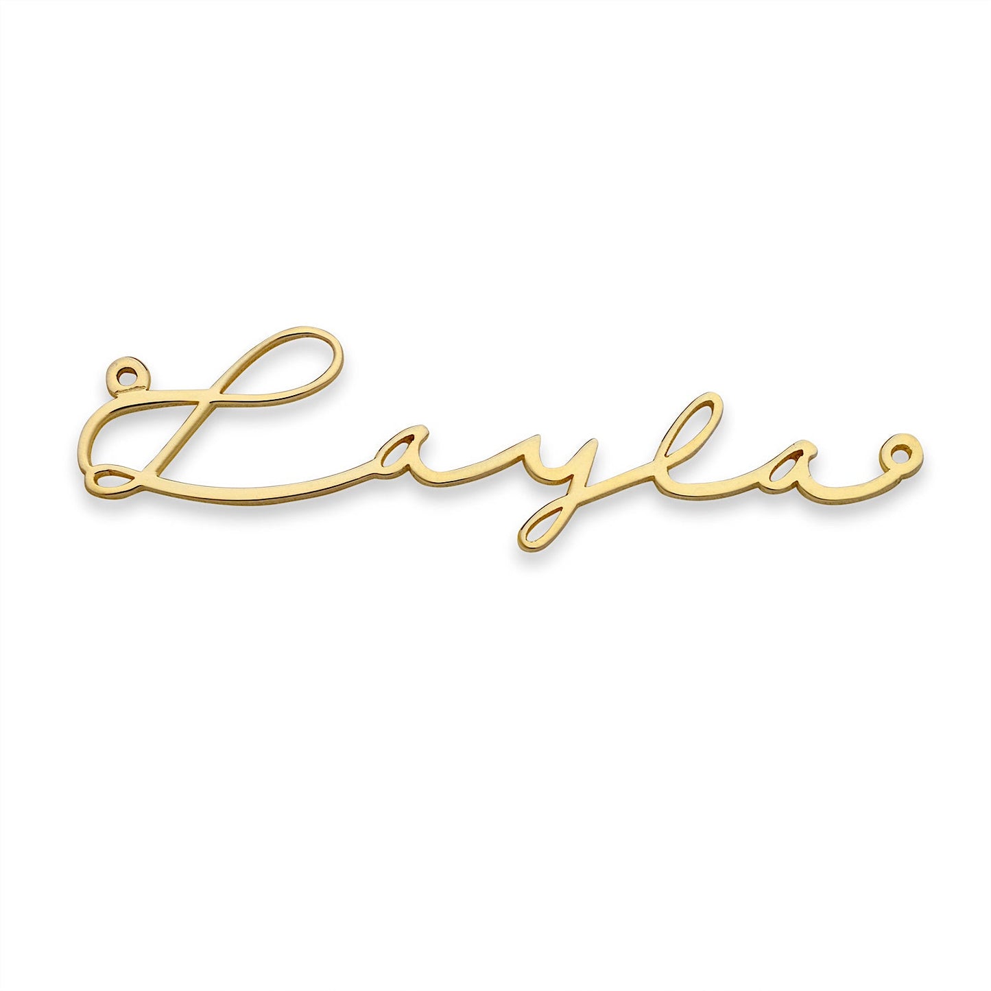 Better Jewelry Signature 14K Gold Name Necklace