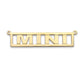 Better Jewelry Block 10K Gold Nameplate Necklace