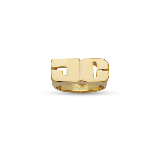 Better Jewelry 10K Gold Initial Ring for Juniors
