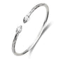 Better Jewelry Cocoa Pods .925 Sterling Silver West Indian Bangles (pair)