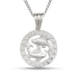 Better Jewelry .925 Sterling Silver Zodiac Sign Necklace