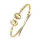 Better Jewelry .925 Sterling Silver Cowrie Shell Slim Bangle (1 piece)