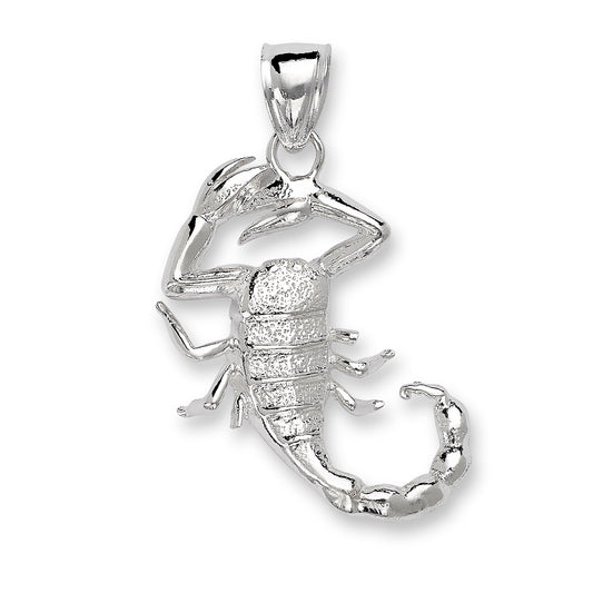 Better Jewelry .925 Sterling Silver Scorpio Pendant