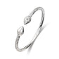 Better Jewelry Spear .925 Sterling Silver West Indian Bangles (Pair)