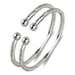 Better Jewelry Ball .925 Sterling Silver West Indian Bangles (65 g) (1 pair)