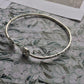 Drum Ends .925 Sterling Silver West Indian Bangles (2mm, 22g) - Betterjewelry