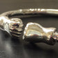 Fist .925 Sterling Silver West Indian Bangle (Made in USA) - Betterjewelry