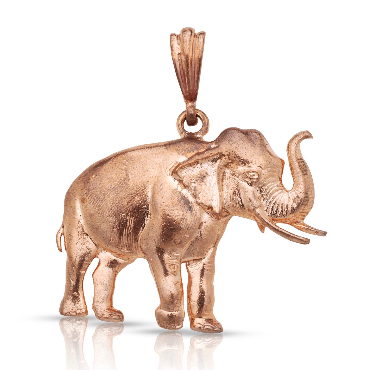 Better Jewelry Wise Elephant Copper Pendant