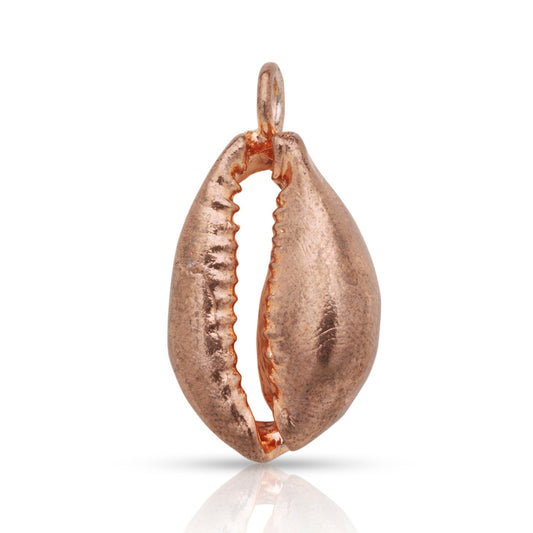 Better Jewelry Copper Cowrie Shell Pendant